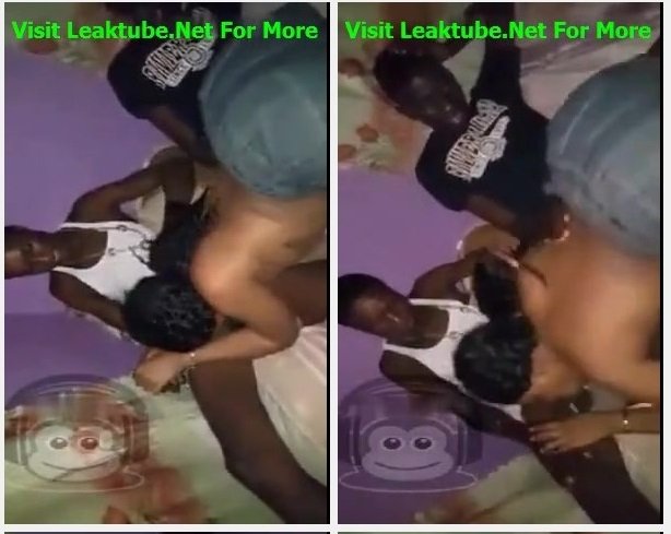Ghana: Snapchat Hookup Girl Sucking 4 Boys