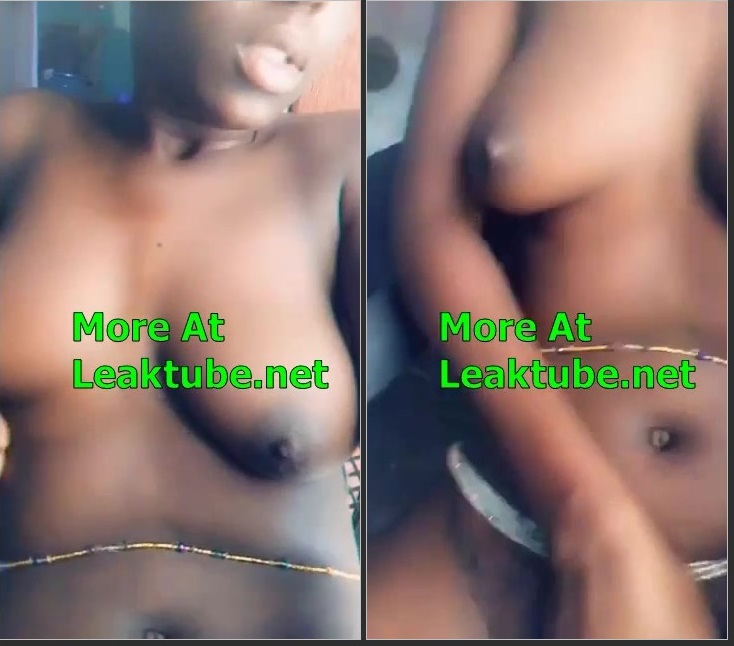 Charming girl nude leaked masturbation video!