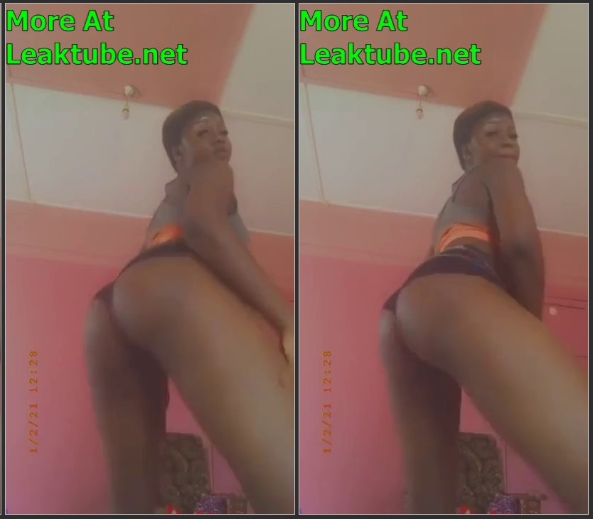 Ghana Accra Hookup Girl Angie Twerking Half Naked Leaktube.net