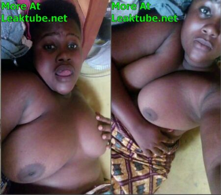 Ghana SHS Girl Belinda from Obuasi Sent Naked Pics To Whiteman Leaktube.net