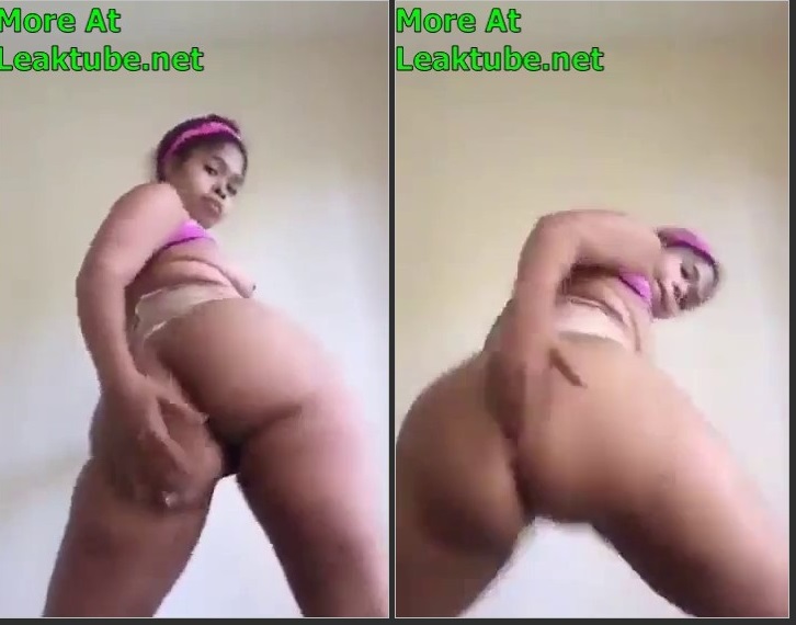 South Africa Kasi Lady Twerking Naked Live Leakube.net