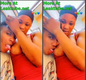 Naija Leak: Guy Record Sucking Girlfriend Breast On Camera | LEAKTUBE