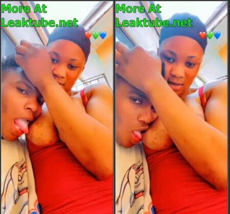 Naija Leak Guy Record Sucking Girlfriend Breast On Camera