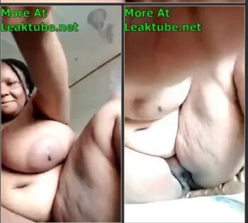Naija Leak Naked Video of Facebook Woman Massaging Her Big Breast For Lover - LEAKTUBE