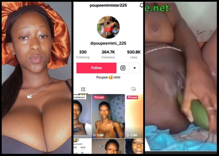 2022 Leak Popular Tiktok Girl Poupeemimi 255 Masturbating With  