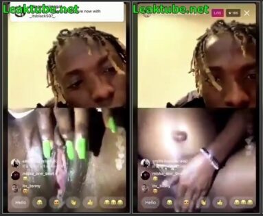 LIVESHOWS Part 2 of Naughty Naija Babes Masturbating Live on IG - LEAKTUBE