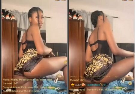 LIVESHOWS Naija Babe Camilla Twerking Naked Live For Money - LEAKTUBE