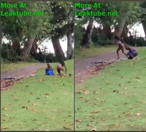Couple Caught Fucking In The Bush | LEAKTUBE