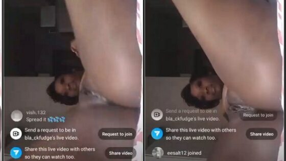LIVESHOWS Mzansi Slayqueen Blackfudge Display Her Pussy Live on Instagram - LEAKTUBE