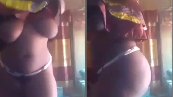 Ghana- Naked Video Pentecostal Lady Efua Pobi Sent To Lover Leaked