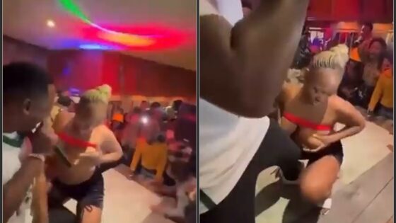 Zimbabwean Lady Stripped Naked on Stage