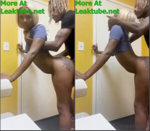 VIDEO- Quickie Fuck in Public Washroom Part 2 | LEAKTUBE