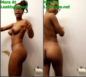 EXPOSED- Petite African Teen With Cute Boobs Twerk Naked | LEAKTUBE