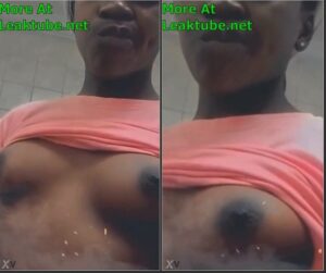 Exposed- Young African Teen Display Her Small Boobs | LEAKTUBE
