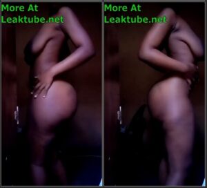 EXPOSED- Slender African Teen With Big Saggy Breasts Twerk Naked ...
