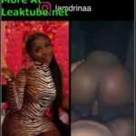 EXPOSED- Instagram Influencer @iamdrinaa Doggy Sex Video Leaked ...